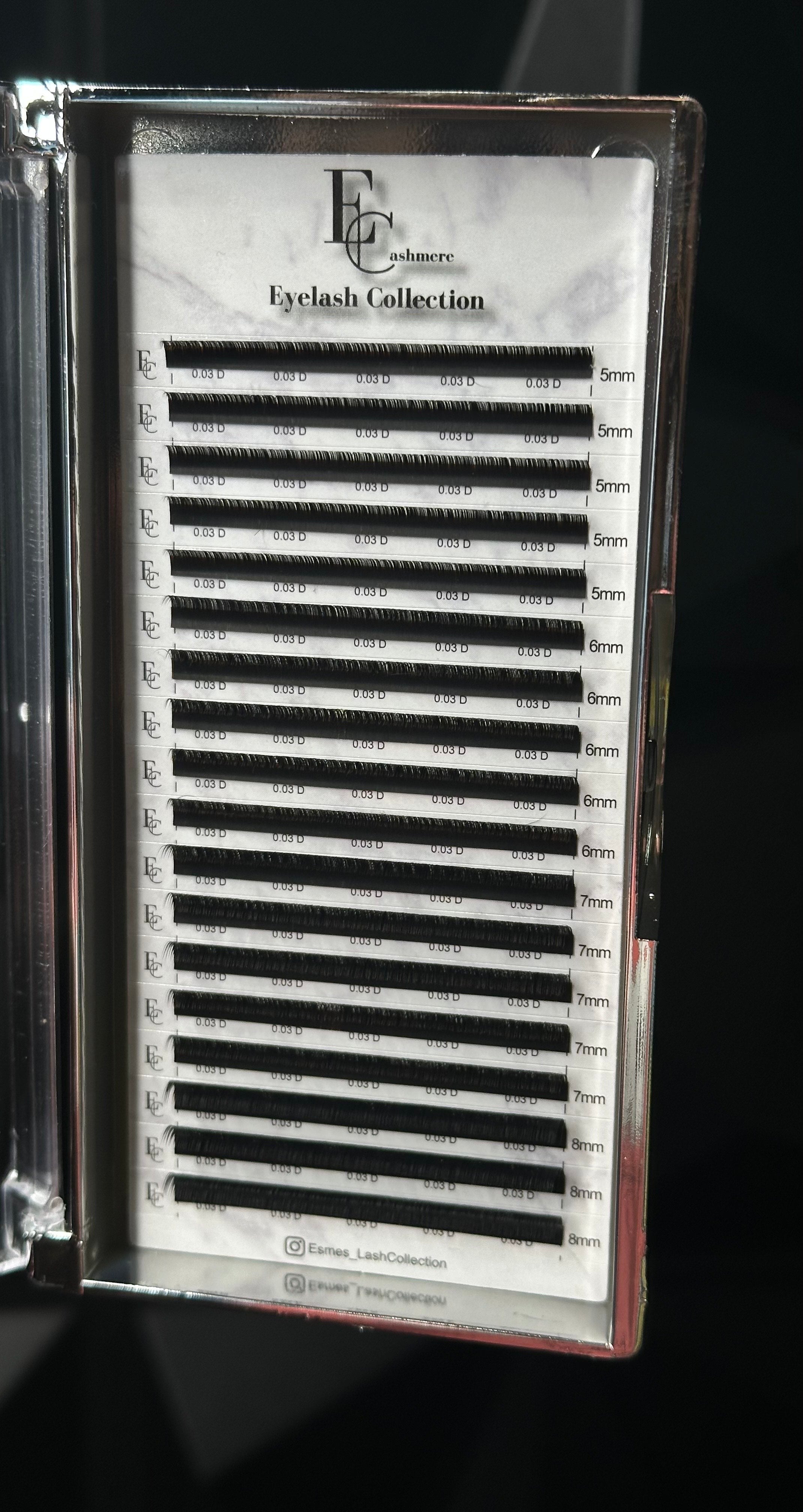 Cashmere Lash Tray (Mixed Lengths)