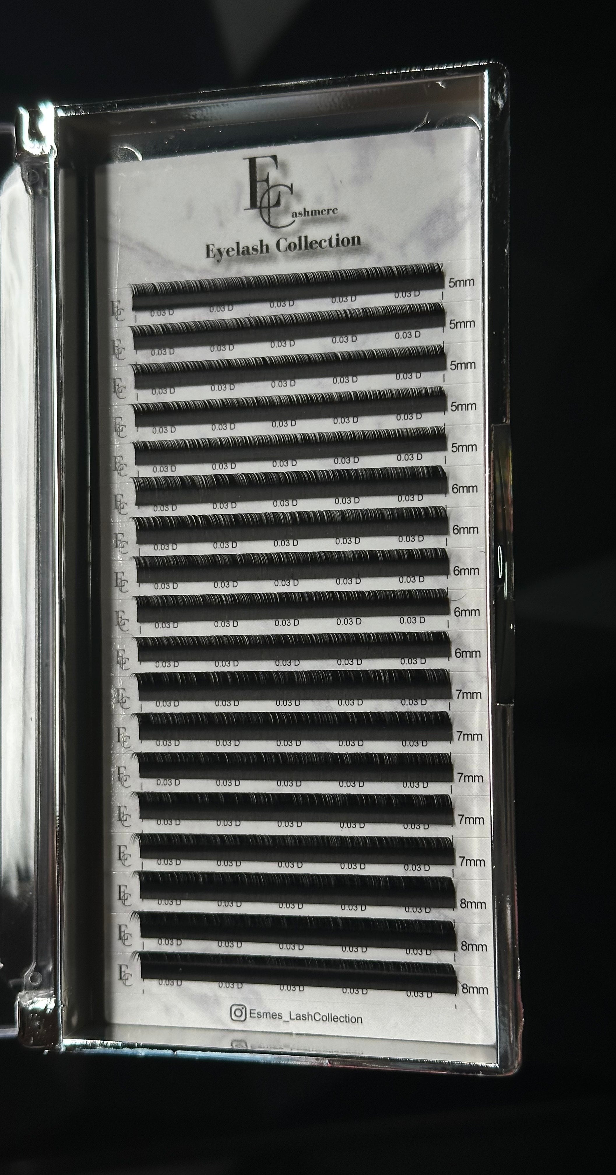 Cashmere Lash Tray (Mixed Lengths)