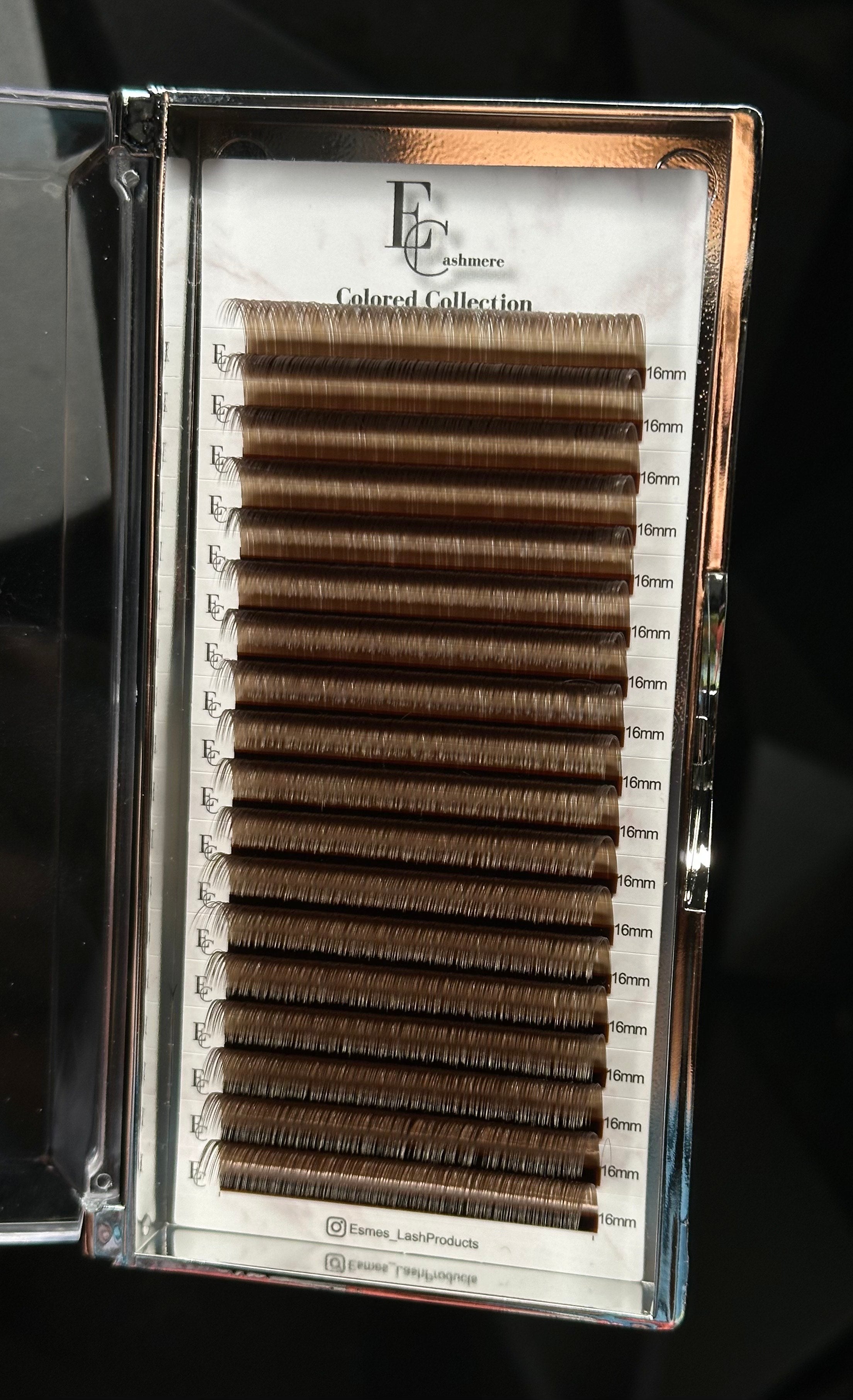 Cashmere Brown Lash Tray .03